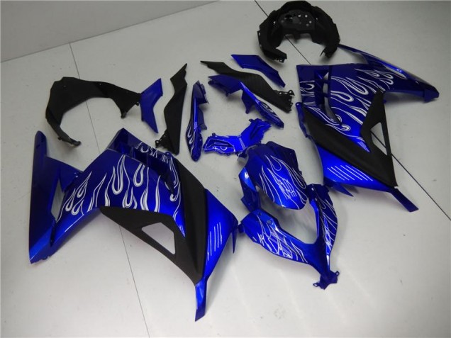 Kawasaki EX300 2013-2016 - Azul Blanco Negro Kawasaki EX300 2013-2016 - Azul Blanco Negro