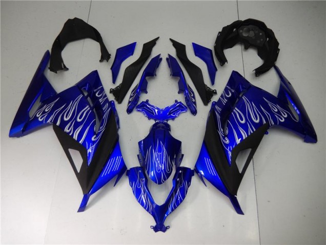 Kawasaki EX300 2013-2016 - Azul Blanco Negro Kawasaki EX300 2013-2016 - Azul Blanco Negro