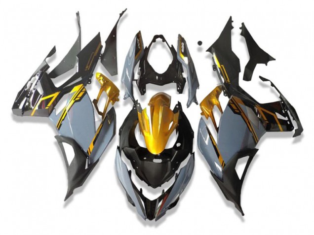 Kawasaki EX400 2018-2023 - Gris Negro Kawasaki EX400 2018-2023 - Gris Negro