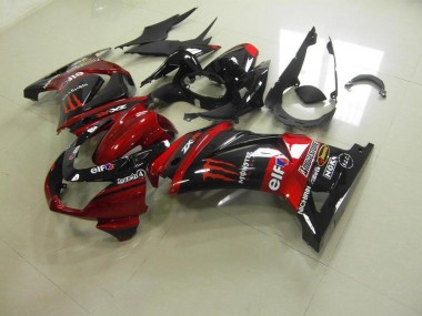Kawasaki ZX 250R 2008-2012 - Caramelo Rojo Monster