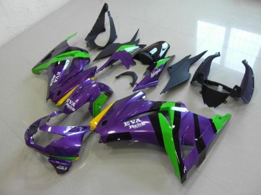 Kawasaki ZX 250R 2008-2012 - Púrpura EVA Racing