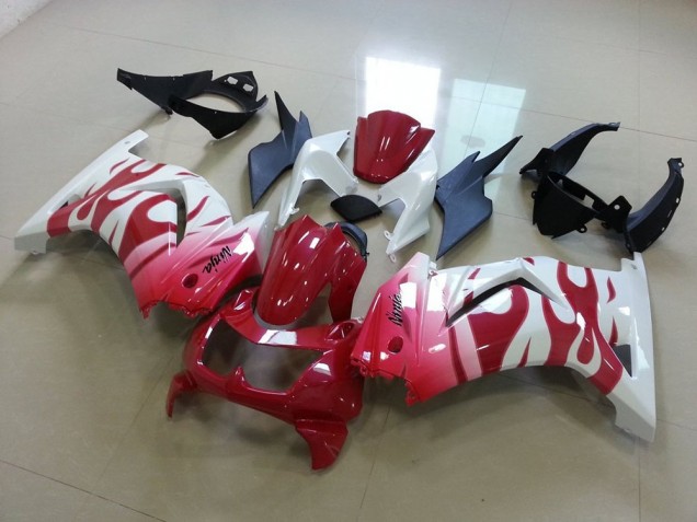 Kawasaki ZX 250R 2008-2012 - Rosa Rojo Llama