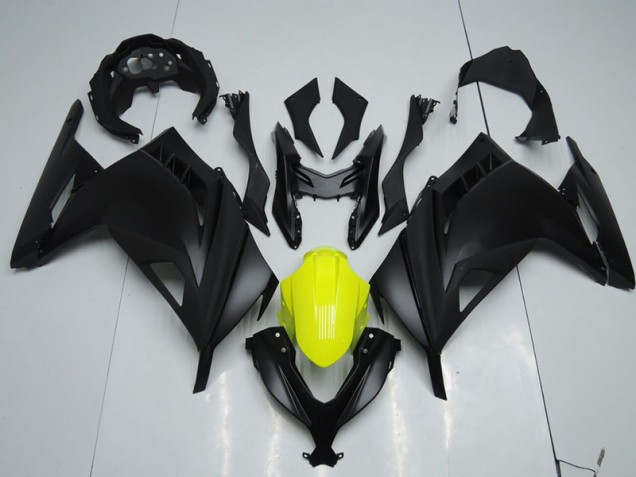 Kawasaki ZX 300R 2013-2016 - Negro Amarillo Kawasaki ZX 300R 2013-2016 - Negro Amarillo