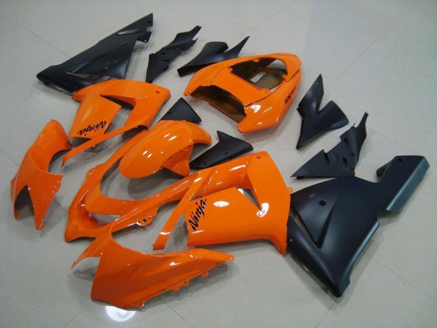 Kawasaki ZX10R 2003-2005 - Naranja Negro Mate Kawasaki ZX10R 2003-2005 - Naranja Negro Mate