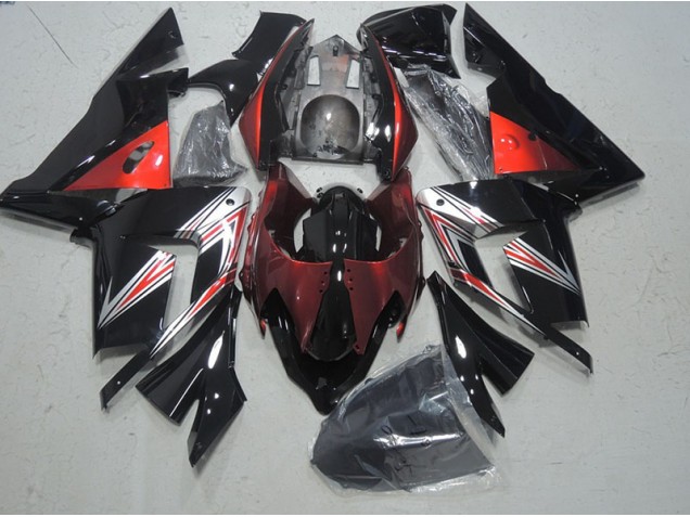 Kawasaki ZX10R 2003-2005 - Negro Rojo Kawasaki ZX10R 2003-2005 - Negro Rojo
