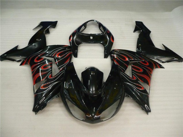 Kawasaki ZX10R 2006-2007 - Negro Gris Rojo Kawasaki ZX10R 2006-2007 - Negro Gris Rojo