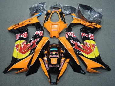 Kawasaki ZX10R 2011-2015 - Negro Naranja Red Bull
