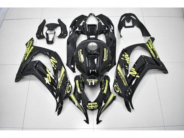 Kawasaki ZX10R 2016-2019 - Negro Amarillo Equipo de Carreras Ninja Kawasaki ZX10R 2016-2019 - Negro Amarillo Equipo de Carreras Ninja