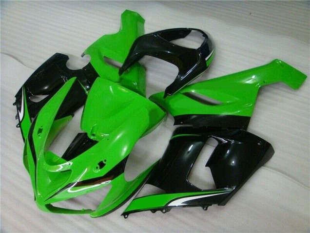 Kawasaki ZX6R 2005-2006 - Verde Blanco Negro Kawasaki ZX6R 2005-2006 - Verde Blanco Negro