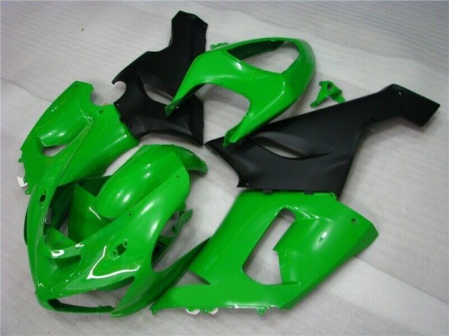 Kawasaki ZX6R 2005-2006 - Verde Negro Mate
