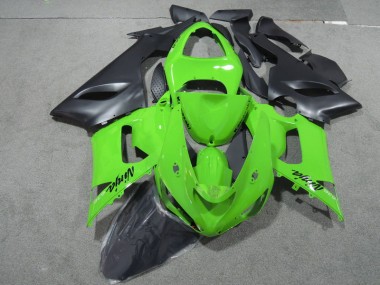 Kawasaki ZX6R 2005-2006 - Verde Negro Ninja 636