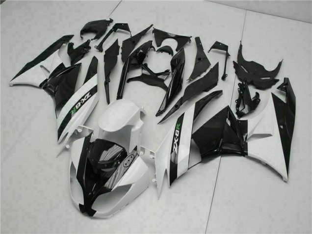 Kawasaki ZX6R 2009-2012 - Negro Blanco