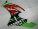 Kawasaki ZX6R 2009-2012 - Negro Rojo Verde Motocard Kawasaki ZX6R 2009-2012 - Negro Rojo Verde Motocard