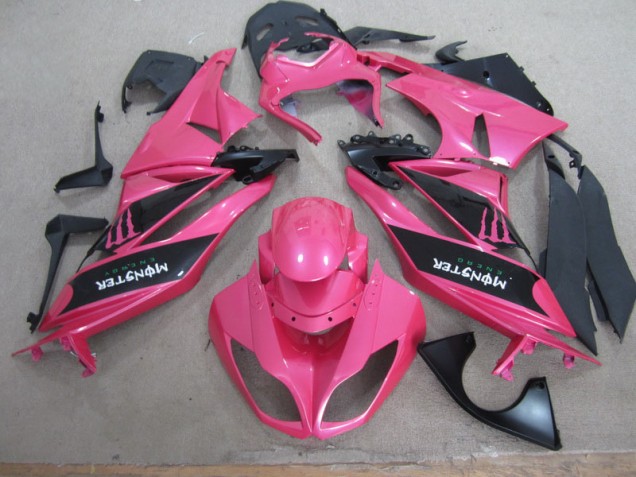 Kawasaki ZX6R 2009-2012 - Rosa Negro Monster
