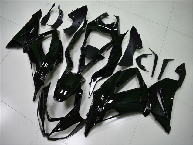 Kawasaki ZX6R 2013-2018 - Brillante Negro Kawasaki ZX6R 2013-2018 - Brillante Negro