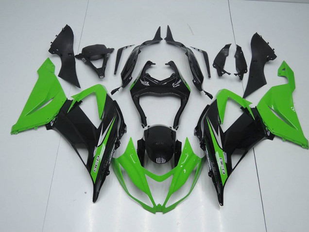 Kawasaki ZX6R 2013-2018 - Negro Verde 636 Kawasaki ZX6R 2013-2018 - Negro Verde 636
