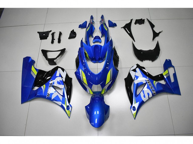 Suzuki GSXR 1000 2017-2023 - Azul Blanco Calcomanía