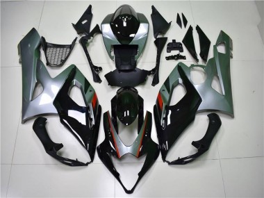 Suzuki GSXR 1000 K5 2005-2006 - Negro Plata
