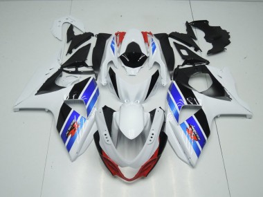 Suzuki GSXR 1000 K9 2009-2016 - Blanco Azul Negro