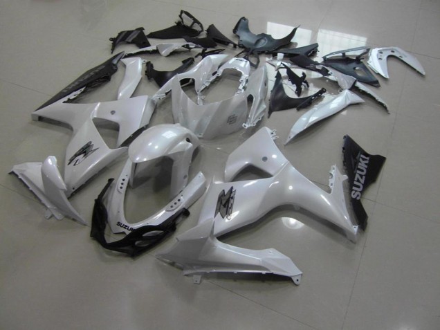 Suzuki GSXR 1000 K9 2009-2016 - Blanco Perla & Negro Suzuki GSXR 1000 K9 2009-2016 - Blanco Perla & Negro