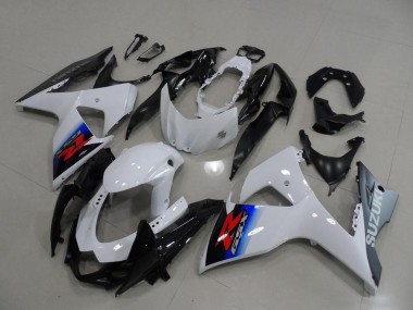 Suzuki GSXR 1000 K9 2009-2016 - Blanco Plata