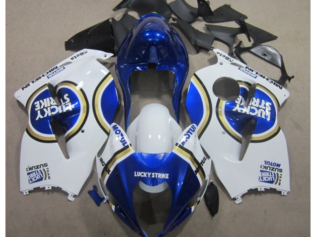 Suzuki GSXR 1300 Hayabusa 1996-2007 - Azul Motul Blanco Lucky Strike Suzuki GSXR 1300 Hayabusa 1996-2007 - Azul Motul Blanco Lucky Strike