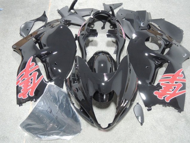 Suzuki GSXR 1300 Hayabusa 1996-2007 - Negro Rojo Calcomanía Suzuki GSXR 1300 Hayabusa 1996-2007 - Negro Rojo Calcomanía