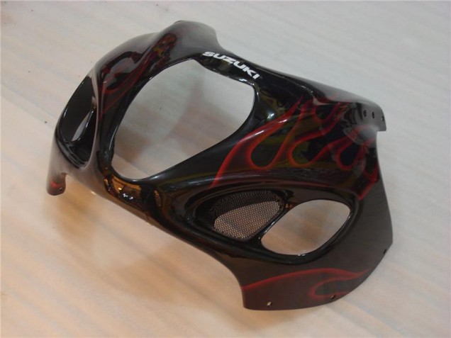 Suzuki GSXR 1300 Hayabusa 1996-2007 - Negro Rojo Llama Suzuki GSXR 1300 Hayabusa 1996-2007 - Negro Rojo Llama