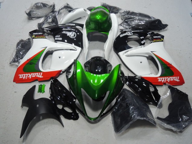 Suzuki GSXR 1300 Hayabusa 2008-2019 - Blanco Verde Makita