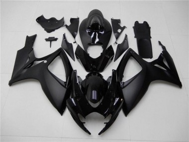 Suzuki GSXR 600 / 750 K6 2006-2007 - Negro Mate