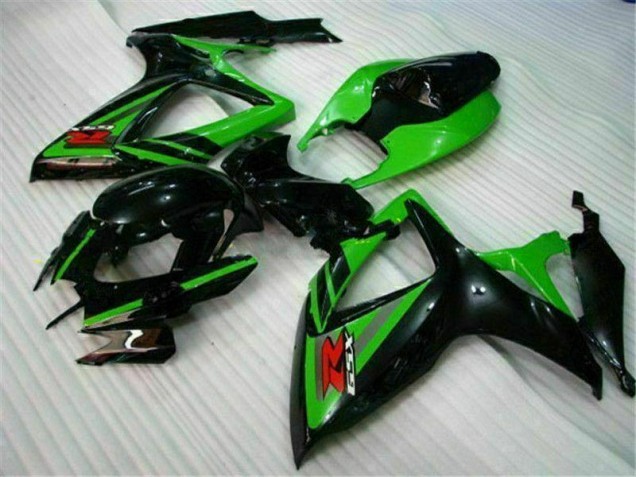 Suzuki GSXR 600 / 750 K6 2006-2007 - Negro Verde