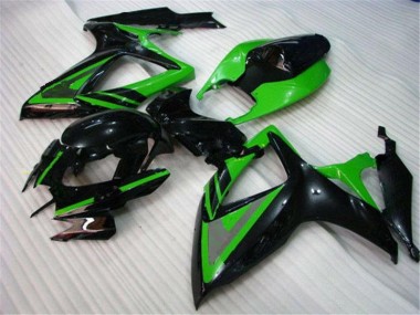 Suzuki GSXR 600 / 750 K6 2006-2007 - Verde Negro