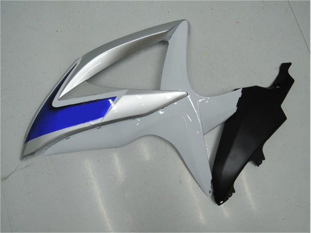 Suzuki GSXR 600 / 750 K8 2008-2010 - Blanco Plata Azul