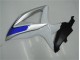 Suzuki GSXR 600 / 750 K8 2008-2010 - Blanco Plata Azul