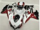Suzuki GSXR 600 / 750 K8 2008-2010 - Blanco Rojo Negro