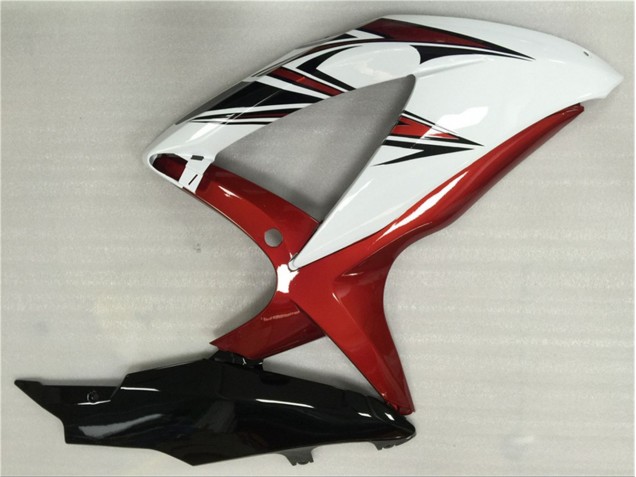 Suzuki GSXR 600 / 750 K8 2008-2010 - Blanco Rojo Negro