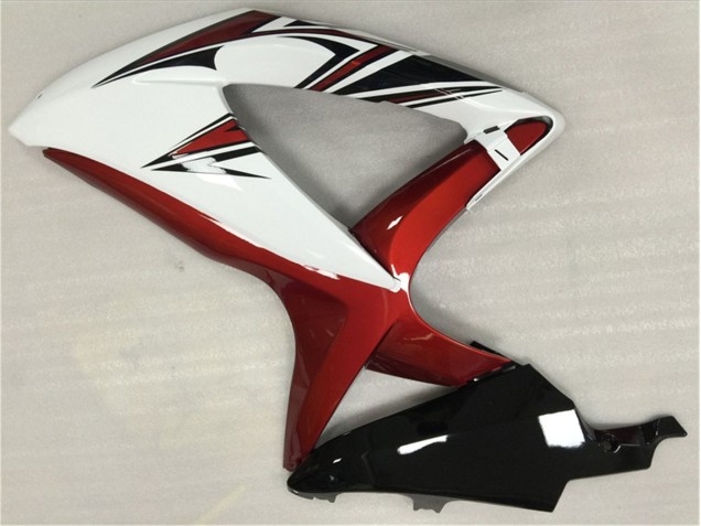 Suzuki GSXR 600 / 750 K8 2008-2010 - Blanco Rojo Negro