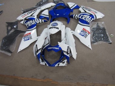 Suzuki GSXR 600 K11 2011-2021 - Azul Blanco Lucky Strike Motul