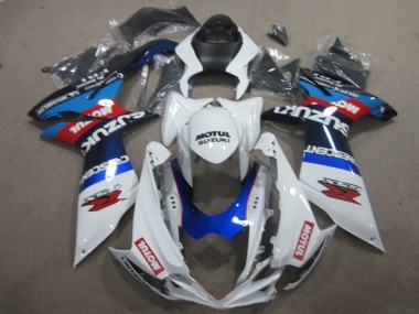 Suzuki GSXR 600 K11 2011-2021 - Blanco Azul Motul