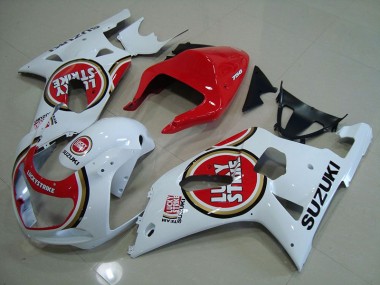 Suzuki GSXR 750 K1 K2 K3 2001-2003 - Rojo Blanco Lucky Strike