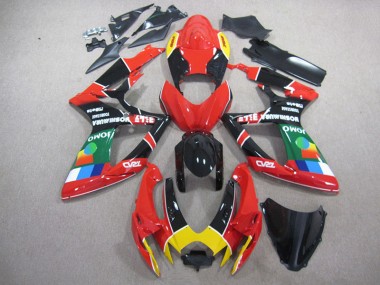 Suzuki GSXR 750 K6 2006-2007 - Rojo Negro Verde