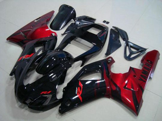 Yamaha R1 1998-1999 - Negro Rojo