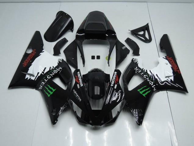 Yamaha R1 2000-2001 - Negro Blanco Monster Yamaha R1 2000-2001 - Negro Blanco Monster