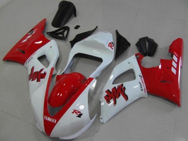 Yamaha R1 2000-2001 - Rojo Blanco Carrera