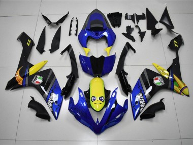 Yamaha R1 2007-2008 - Azul Tiburón