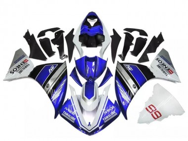 Yamaha R1 2009-2011 - Blanco Azul Plata