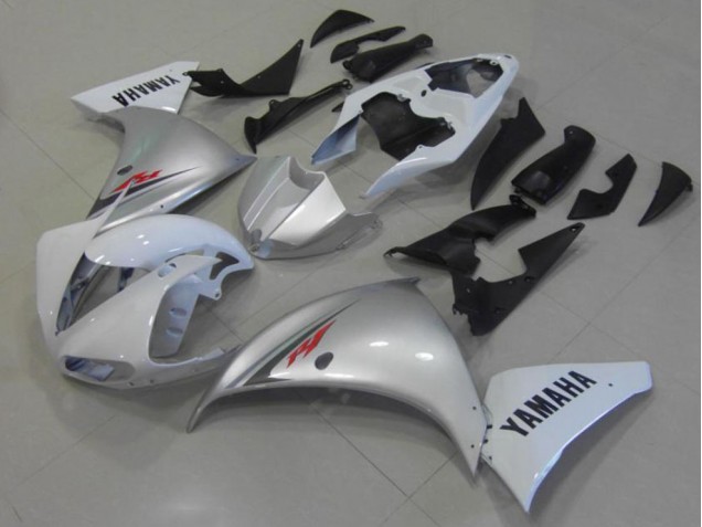 Yamaha R1 2012-2014 - Blanco Plata Yamaha R1 2012-2014 - Blanco Plata