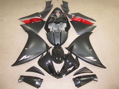Yamaha R1 2012-2014 - Negro Blanco Calcomanía