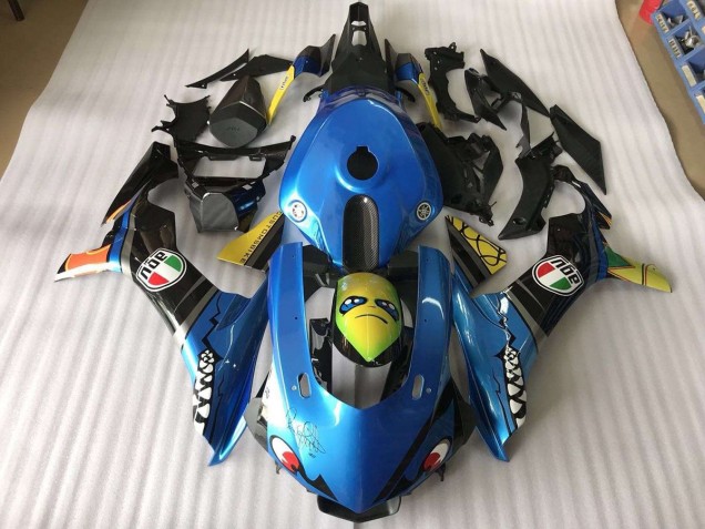 Yamaha R1 2015-2019 - Azul Tiburón