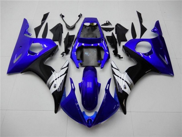 Yamaha R6 2003-2005 - Azul Blanco Negro